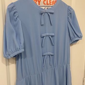 Gal Meets Glam Ellie dress in blue size 4